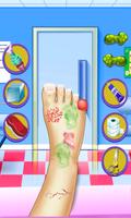 Kinder- Fuß-Doktor -Spiele Screenshot 2