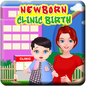 Newborn Clinic Birth Baby icon