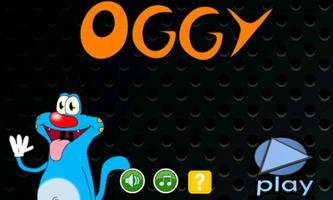 OGGY running الملصق