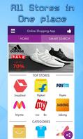 Online Shopping Apps Affiche