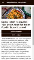 Naidni Indian Restaurant in Stony Stratford Affiche