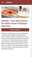 Ashoka Indian Takeaway in Bishops Stortford Affiche