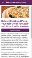 Belmont Kebab and Pizza Takeaway in Aberdeen पोस्टर