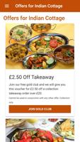 Indian Cottage Restaurant & Takeaway in Horndean poster