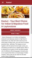 Kasturi Indian Restaurant in Leytonstone Ekran Görüntüsü 3