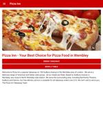 Pizza Inn Restaurant & Takeaway in Wembley capture d'écran 1