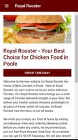 Royal Rooster Takeaway in Poole Affiche