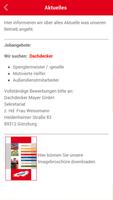Mayer Dachdecker GmbH captura de pantalla 2