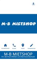 M-B Mietshop plakat