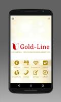 Gold-Line poster