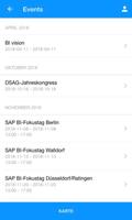 SAP BI Events ảnh chụp màn hình 2