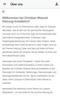 Heizung-Installation Wiesner स्क्रीनशॉट 1