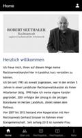 Rechtsanwalt Robert Seethaler Affiche