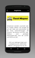 Taxi-Mayer تصوير الشاشة 1