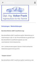 Volker Frank Ingenieurbüro capture d'écran 3