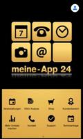 Meine App 24 الملصق