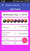 Ontario Lotto Results 截图 1