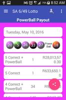 SA 6/49 Lotto Screenshot 2