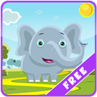 Baby Games Animal Sounds Free icon