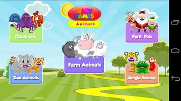 Baby Games Animal Sounds Free poster