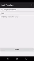 Mail Template स्क्रीनशॉट 1