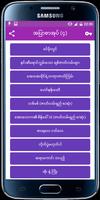 အျပာစာအုပ္မ်ား (၄) screenshot 2