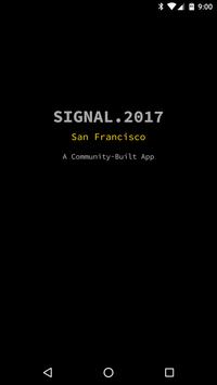 SIGNAL 2017 SF poster