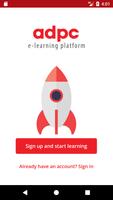 ADPC E-learning platform poster