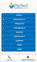 Perfect Nutrition System capture d'écran 1