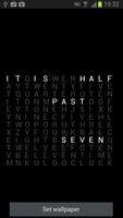 Text Clock Wallpaper bài đăng