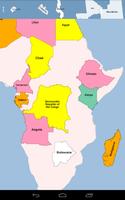 3 Schermata Africa Map Puzzle