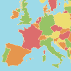 Europe Map Puzzle ikon