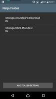 Ninja Folder تصوير الشاشة 1