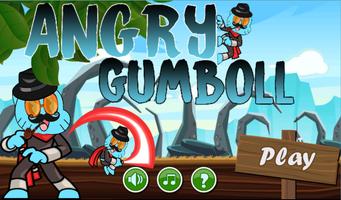 Angry Gambol Run Adventure Affiche