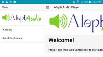 Aleph Audio Player - DEPRECATED اسکرین شاٹ 3