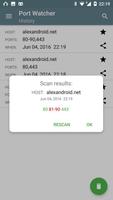 برنامه‌نما Port Watcher (Port scanner) عکس از صفحه