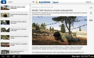 Al Jazeera Balkans for Tablets capture d'écran 1