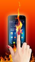 Super Crazy Screen Prank Electric Fire Tap Joke I syot layar 1