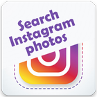Search instagram photos icon