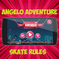 Angelo tap games - skate rules adventure Cartaz