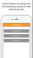 GROUPACK World Group chat app syot layar 1
