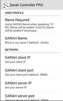 SARAH Controller - BETA ภาพหน้าจอ 1