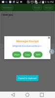 encrypt message - encrypt sms capture d'écran 1