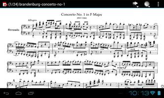 برنامه‌نما J.S Bach Complete Sheet Music عکس از صفحه