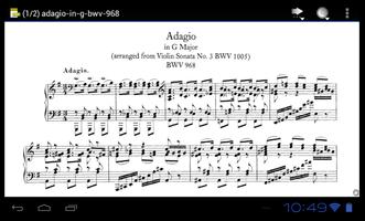 J.S Bach Complete Sheet Music imagem de tela 3