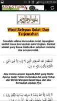 Wirid Selepas Solat Fardhu captura de pantalla 1
