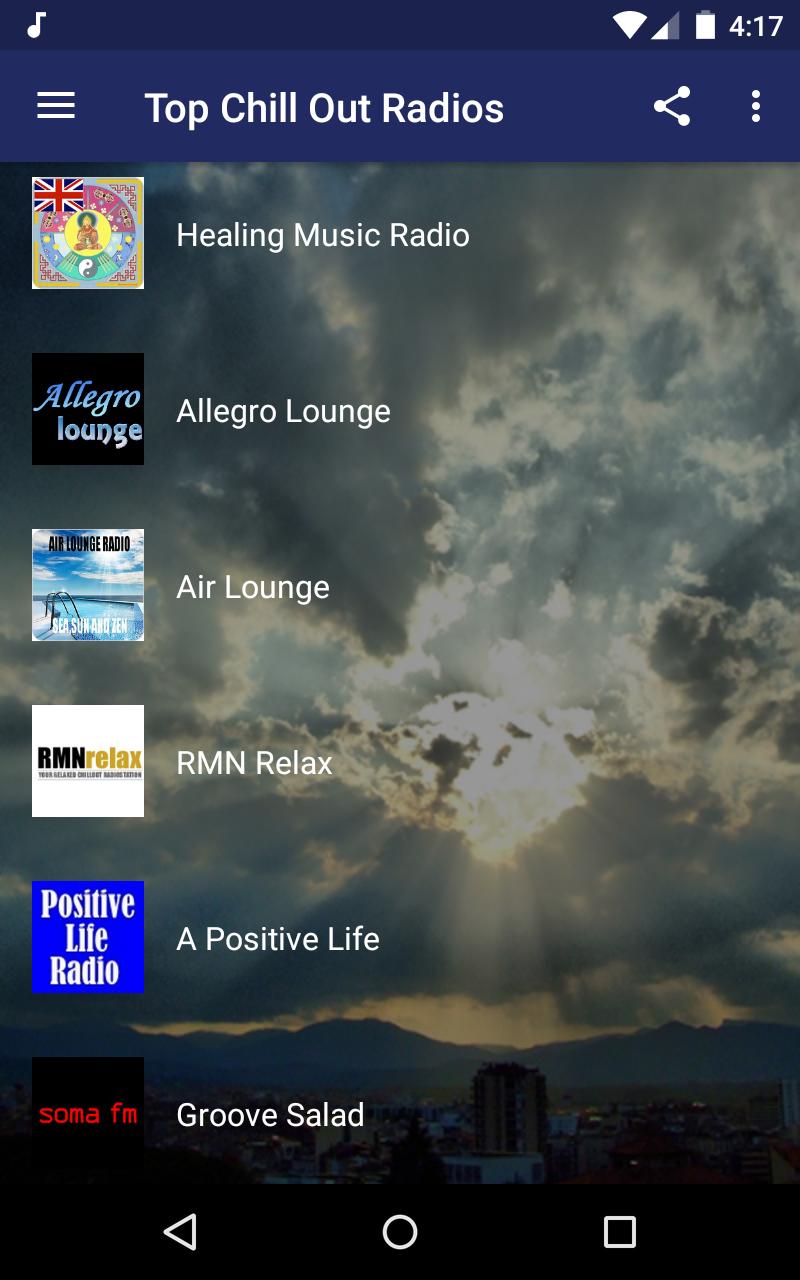 Chill Out Radios - Top Relaxation Music for Android - APK Download