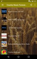 Country Music Radio الملصق