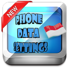 Indonesia Phone Data Settings icône