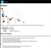 Bodyweight exercises تصوير الشاشة 1